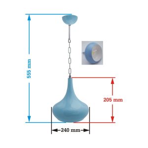 ELK713 MODEL DEKORATİF METAL SARKIT DUYLU
