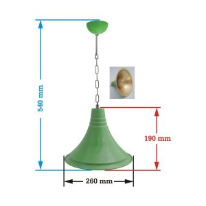 ELK714 MODEL DEKORATİF METAL SARKIT DUYLU