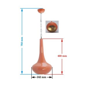 ELK729 MODEL DEKORATİF METAL SARKIT DUYLU
