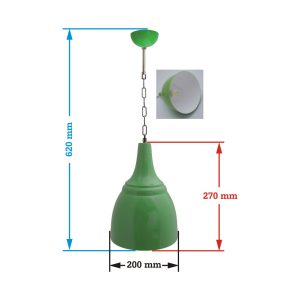 ELK730 MODEL DEKORATİF METAL SARKIT DUYLU