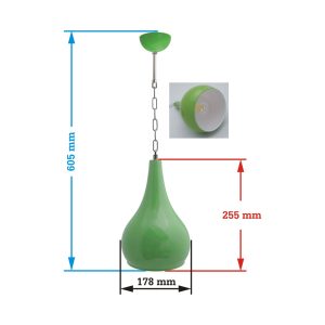 ELK732 MODEL DEKORATİF METAL SARKIT DUYLU